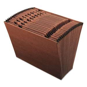 ESSELTE PENDAFLEX CORP. Earthwise 100% Recycled Indexed Expanding File, A-Z, 21 Pockets, Letter, Redrope