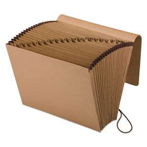 ESSELTE PENDAFLEX CORP. Kraft Indexed Expanding File, 21 Pockets, Kraft, Letter, Brown