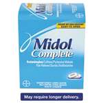ACME UNITED CORPORATION Complete Menstrual Caplets, Two-Pack, 30 Packs/Box