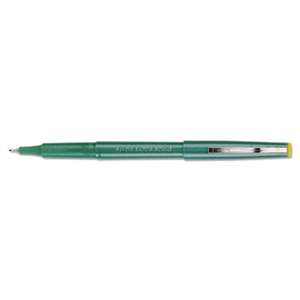 PILOT CORP. OF AMERICA Razor Point Fine Line Marker Pen, Ultra-Fine, Green Ink, .3mm, Dozen