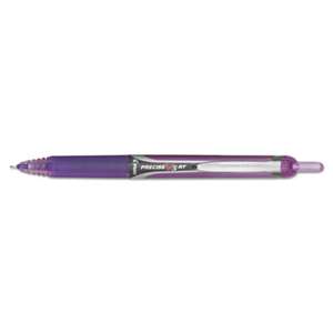 PILOT CORP. OF AMERICA Precise V5RT Retractable Roller Ball Pen, Purple Ink, .5mm