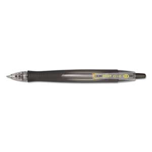 PILOT CORP. OF AMERICA G6 Retractable Gel Ink Pen, Refillable, Black Ink, .7mm