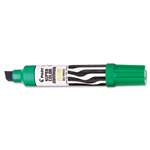 PILOT CORP. OF AMERICA Jumbo Refillable Permanent Marker, Chisel Tip, Refillable, Green