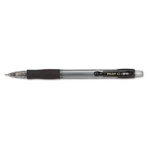PILOT CORP. OF AMERICA G-2 Mechanical Pencil, 0.7mm, Clear w/Black Accents, Dozen