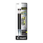PILOT CORP. OF AMERICA Refill for G2 Gel, Dr. Grip Gel/Ltd, ExecuGel G6, Q7, Fine Tip, Black, 2/Pack