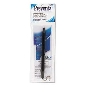 PM COMPANY Snap-on Refill Pen for Preventa Standard Counter Pen, Medium Point, Black Ink