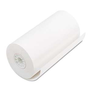 PM COMPANY Single Ply Thermal Cash Register/POS Rolls, 4 9/32" x 115 ft., White, 25/Ctn