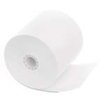 PM COMPANY Single Ply Cash Register/POS Rolls, 3 1/4" x 240 ft., White, 5/Pack