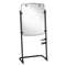 QUARTET MFG. Total Erase Presentation Dry Erase Easel, 31 x 41, White, Black Steel Frame