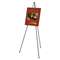 QUARTET MFG. Heavy-Duty Adjustable Instant Easel Stand, 25" to 63" High, Steel, Black