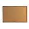 QUARTET MFG. Classic Cork Bulletin Board, 36 x 24, Oak Finish Frame