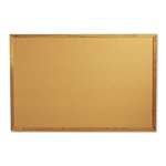 QUARTET MFG. Classic Cork Bulletin Board, 72 x 48, Oak Finish Frame