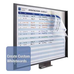 QUARTET MFG. InView Custom Whiteboard, 47 x 35, Graphite Frame
