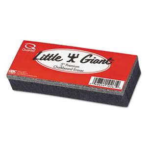 QUARTET MFG. Little Giant Economy Chalkboard Eraser, Felt, 5w x 2d x 1h