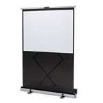 QUARTET MFG. Euro Instant Portable Cinema Screen w/Black Carrying Case, 80 x 80