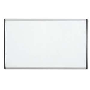 QUARTET MFG. Magnetic Dry-Erase Board, Steel, 14 x 24, White Surface, Silver Aluminum Frame