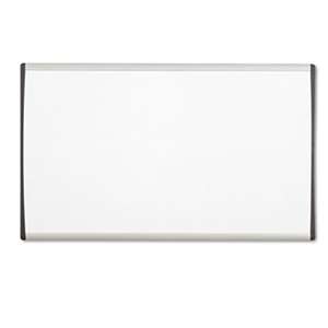 QUARTET MFG. Magnetic Dry-Erase Board, Steel, 18 x 30, White Surface, Silver Aluminum Frame