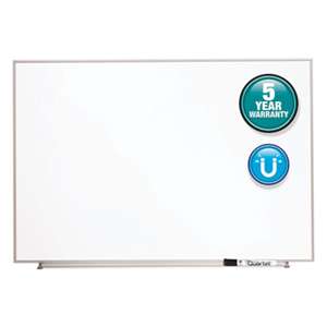 QUARTET MFG. Matrix Magnetic Boards, Painted Steel, 34 x 23, White, Aluminum Frame