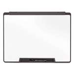 QUARTET MFG. Motion Portable Dry Erase Board, 36 x 24, White, Black Frame