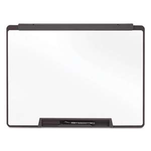QUARTET MFG. Motion Portable Dry Erase Board, 36 x 24, White, Black Frame