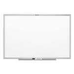 Quartet S531 Classic Melamine Whiteboard, 24 x 18, Silver Aluminum Frame