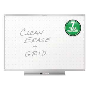 QUARTET MFG. Prestige 2 Total Erase Whiteboard, 36 x 24, Aluminum Frame