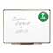 QUARTET MFG. Prestige Total Erase Whiteboard, 96 x 48, White Surface, Euro Titanium Frame