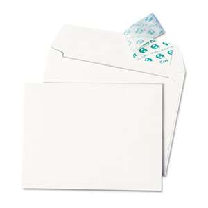 QUALITY PARK PRODUCTS Greeting Card/Invitation Envelope, Redi-Strip,#51/2, White,100/Box