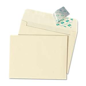 QUALITY PARK PRODUCTS Greeting Card/Invitation Envelope, Redi-Strip, #5 1/2, Ivory