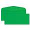 QUALITY PARK PRODUCTS Colored Envelope, #10, Green, 25/Pack