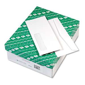 QUALITY PARK PRODUCTS Window Envelope, #10, White, 500/Box