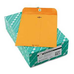 QUALITY PARK PRODUCTS Clasp Envelope, 8 3/4 x 11 1/2, 32lb, Brown Kraft, 100/Box
