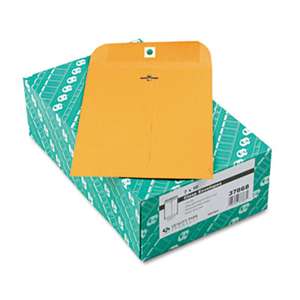 QUALITY PARK PRODUCTS Clasp Envelope, 7 x 10, 28lb, Brown Kraft, 100/Box