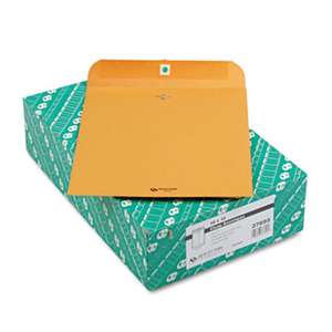 QUALITY PARK PRODUCTS Clasp Envelope, 10 x 12, 28lb, Brown Kraft, 100/Box