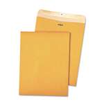 QUALITY PARK PRODUCTS 100% Recycled Brown Kraft Clasp Envelope, 9 x 12, Brown Kraft, 100/Box