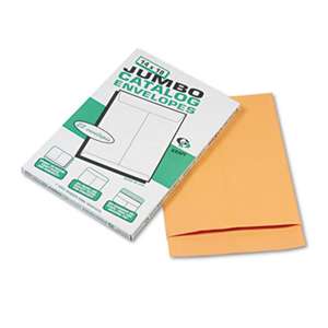 QUALITY PARK PRODUCTS Jumbo Size Kraft Envelope, 14 x 18, Brown Kraft, 25/Pack