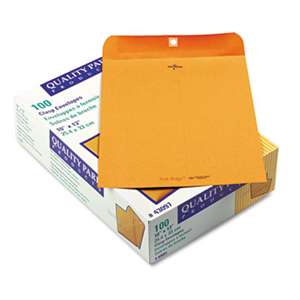 QUALITY PARK PRODUCTS Park Ridge Kraft Clasp Envelope, 10 x 13, Brown Kraft, 100/Box