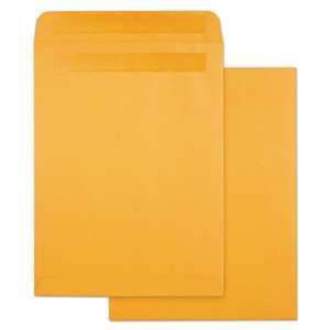QUALITY PARK PRODUCTS High Bulk Self-Sealing Envelopes, 9 x 12, Kraft, 100 per box