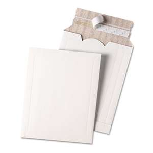 QUALITY PARK PRODUCTS Expand-on-Demand Foam-Lined Mailer, 10 x 13, White