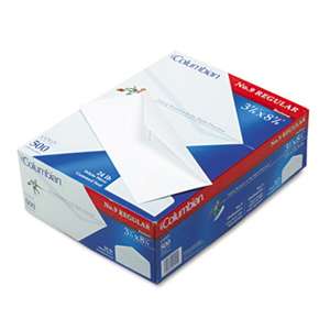 WESTVACO Gummed Seal Business Envelope, Executive Style Construction, #9, White, 500/Box