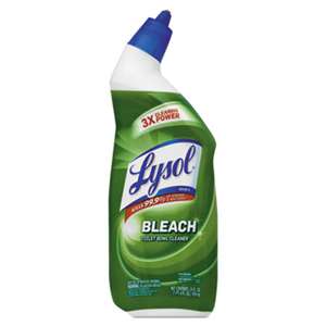 LYSOL Brand 75055 Disinfectant Toilet Bowl Cleaner with Bleach, Liquid, 24oz Bottle