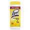 RECKITT BENCKISER Disinfecting Wipes, Lemon and Lime Blossom, 7 x 8, 35/Canister