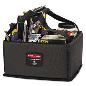 RUBBERMAID COMMERCIAL PROD. Executive Quick Cart Caddy, Small, Dark Gray