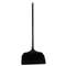 Rubbermaid Commercial 253100BK Lobby Pro Upright Dustpan, w/Wheels, 12 1/2 ", Polypropylene w/Vinyl Coat, Black