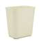 Rubbermaid Commercial 254300BG Fire-Resistant Wastebasket, Rectangular, Fiberglass, 7gal, Beige