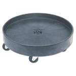 RUBBERMAID COMMERCIAL PROD. Brute Container Universal Drum Dolly, 500lb, Black