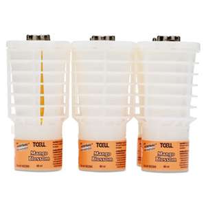 RUBBERMAID COMMERCIAL PROD. TCell Microtrans Odor Neutralizer Refill, Mango Blossom, 48 ml, 6/Carton