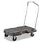 RUBBERMAID COMMERCIAL PROD. Triple Trolley, 500-lb Cap, 20-1/2w x 32-1/2d x 7h, Black