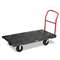 RUBBERMAID COMMERCIAL PROD. Platform Truck, 2000-lb Cap, 30w x 60d x 7h, Black