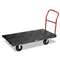 RUBBERMAID COMMERCIAL PROD. Platform Truck, 2000-lb Cap, 30w x 60d x 7h, Black